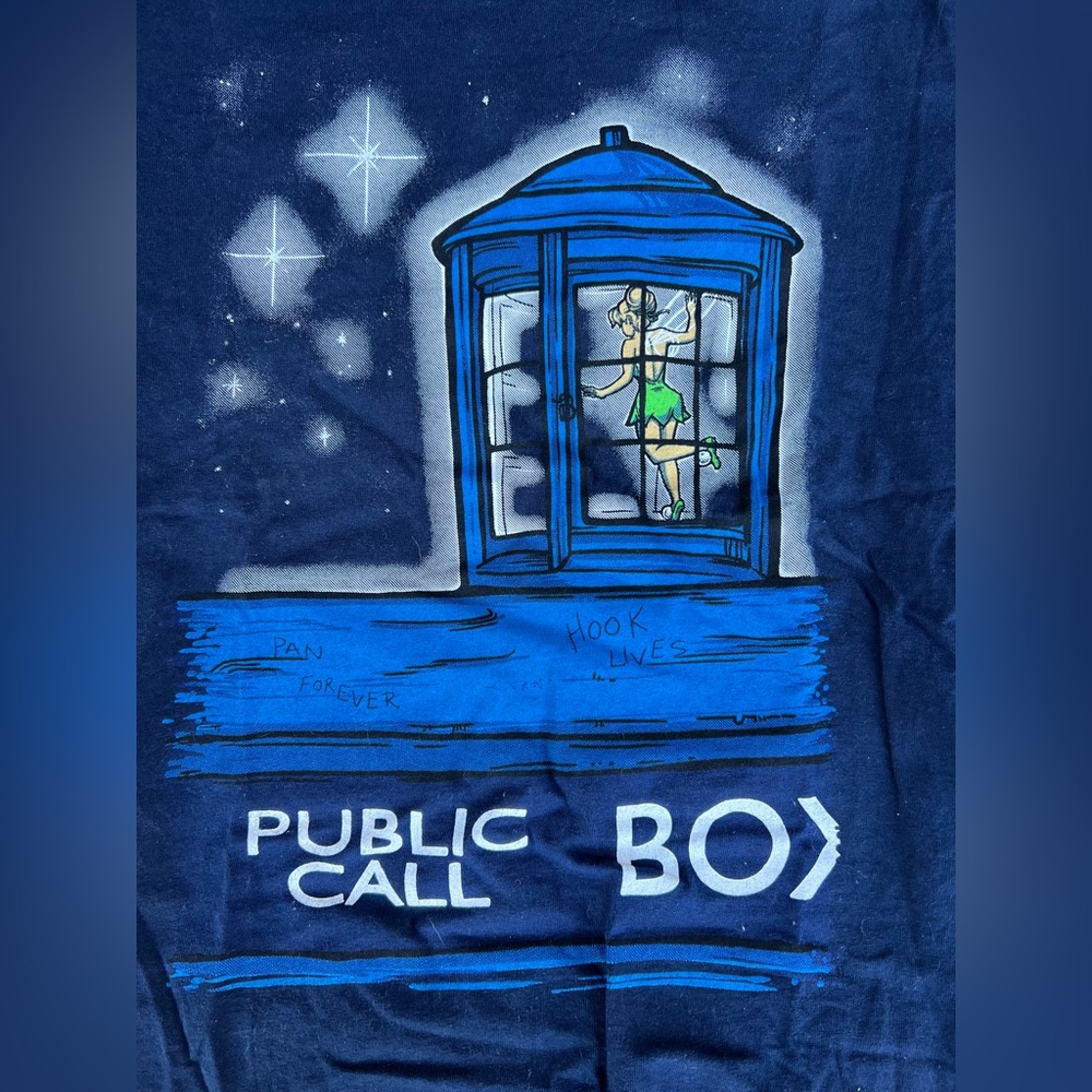 Doctor Who Tinkerbell Stowaway T-Shirt
